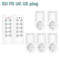 2023 Smart Socket RF 433mhz Wireless Remote Control Outlet Adaptor Wall Electrical Switch Home Lamp For Smart Home EU UK US FR Plug | Fugo Best