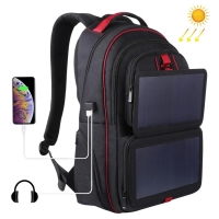 14W 5V solar backpack with solar panel Battery Power Bank Charger for Smartphone Outdoor Camping Climbing Travel Hiking | Fugo Best