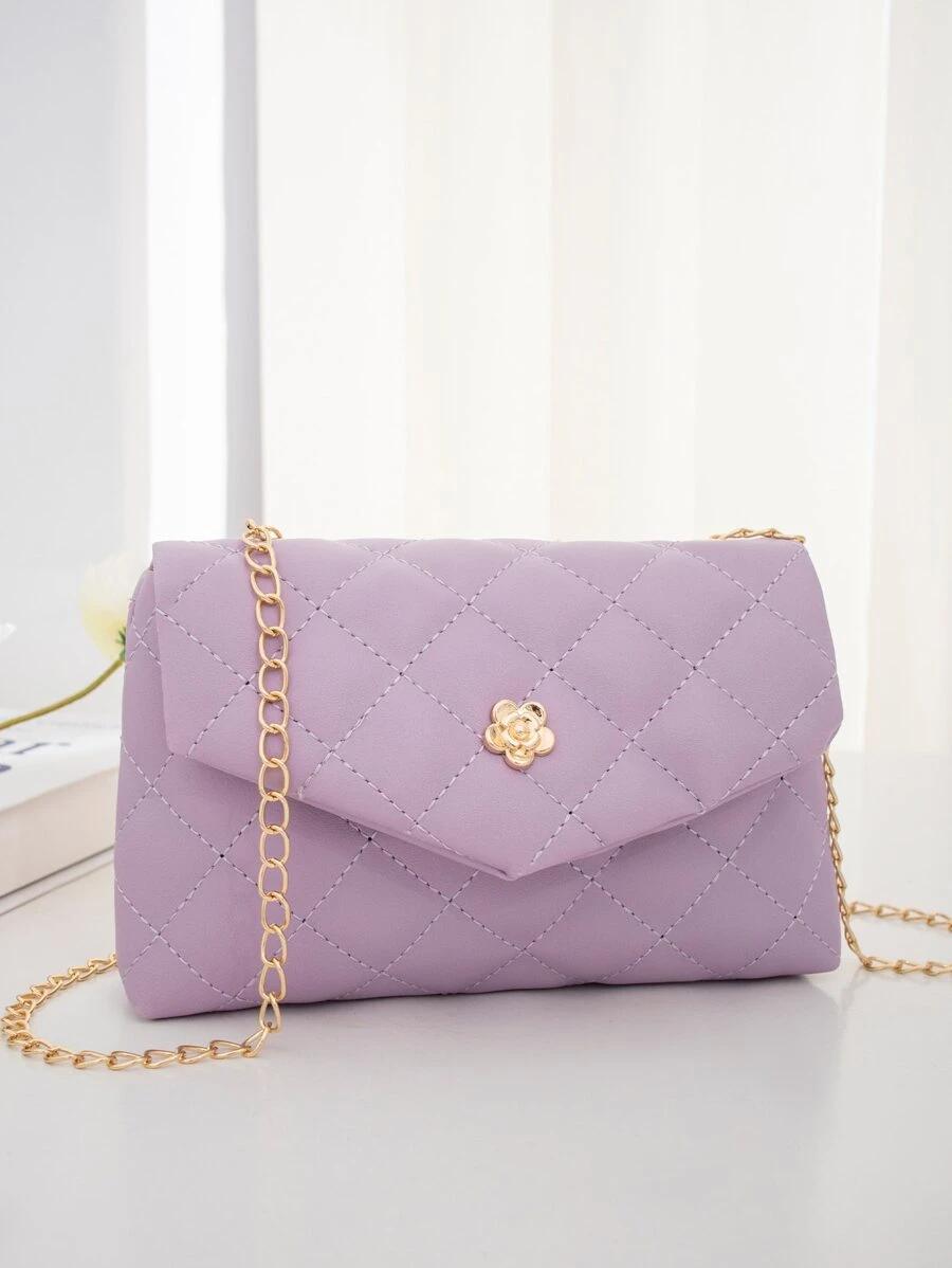 Mini Quilted Chain Crossbody Bag | Fugo Best