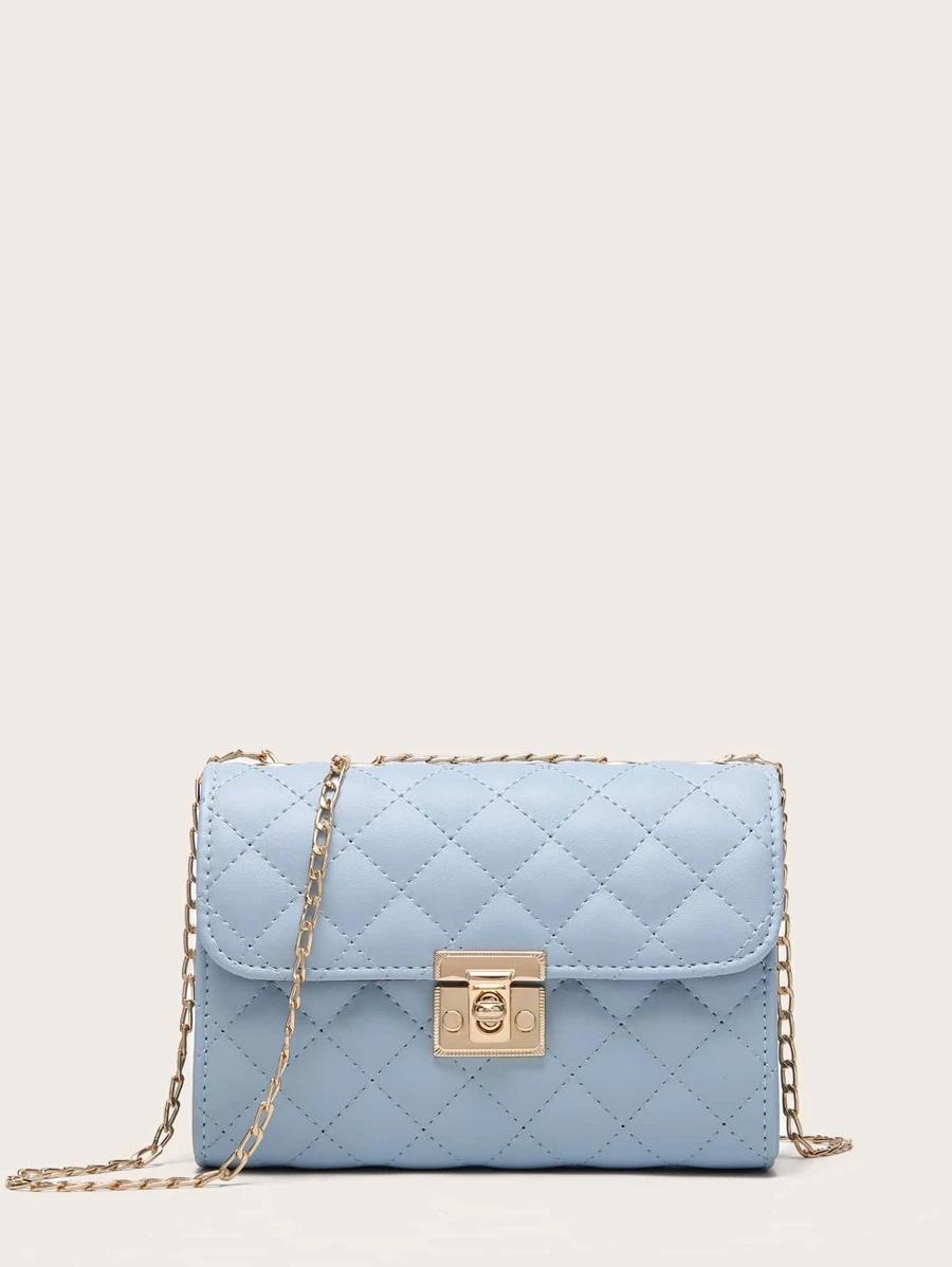 Mini Quilted Flap Chain Shoulder Bag | Fugo Best