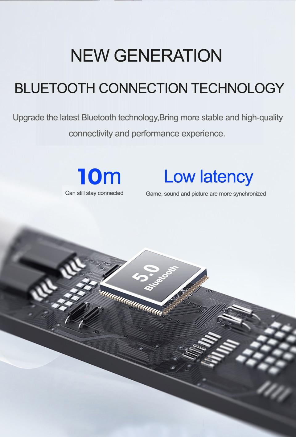 NEW Original Lenovo LP40 TWS Wireless Earphone Bluetooth 5.0 Dual Stereo Noise Reduction Bass Touch Control Long Standby 230mAH | Fugo Best