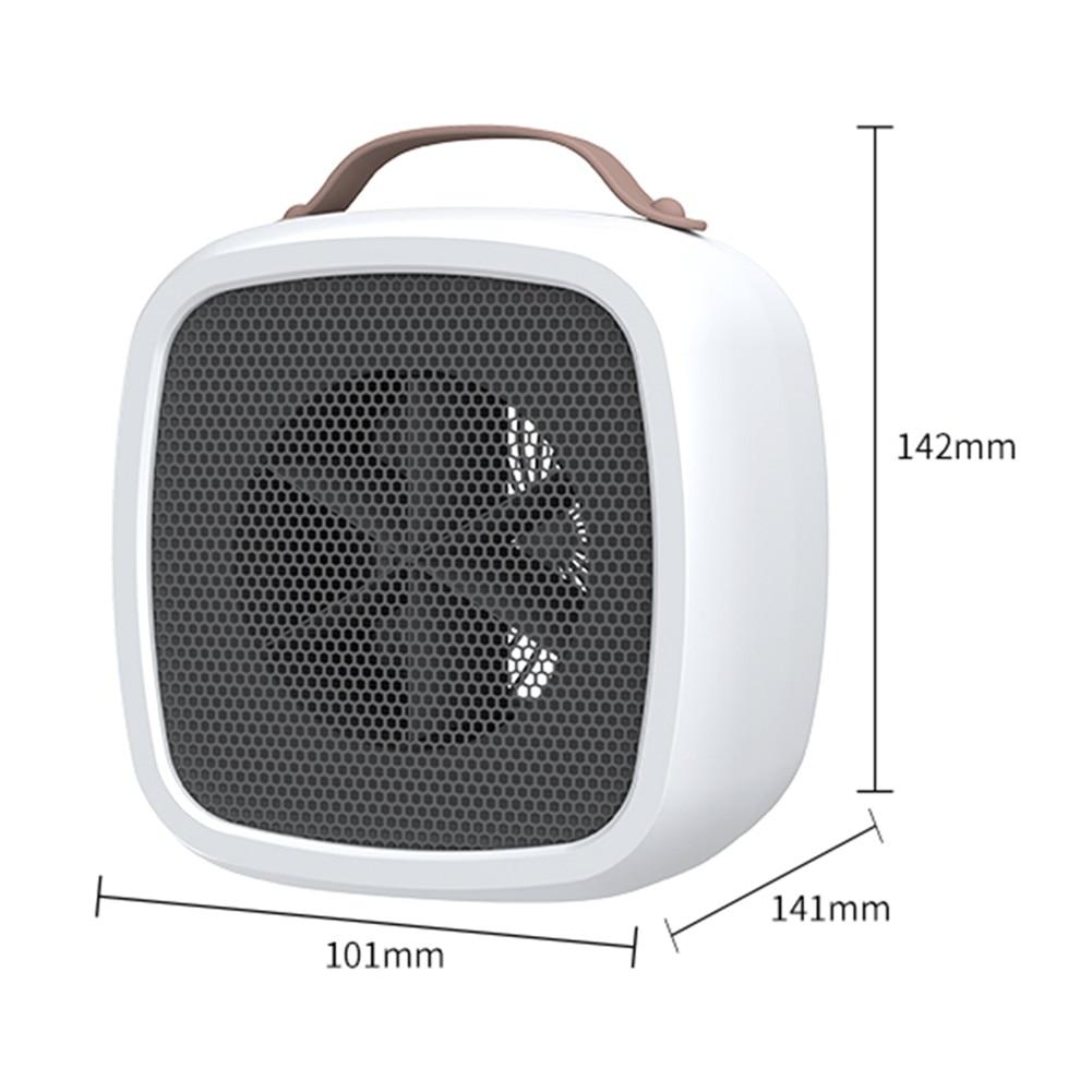 500w Mini Electric Heater Fan with Handle ABS Winter Home Desktop Warm Air Blower Warmer Machine for Household Office | Fugo Best