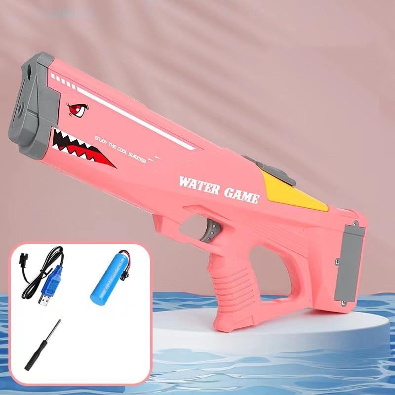 Automatic Electric Water Gun Children Outdoor Beach games Pool Summer Toys High Pressure Large Capacity Water Guns For Adult | Fugo Best