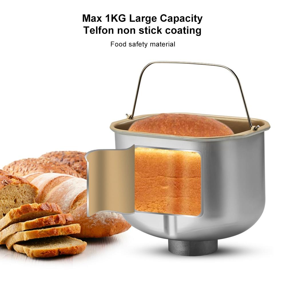 650W Bread Maker 19-in-1 Stainless Steel Automatic Bread Machine