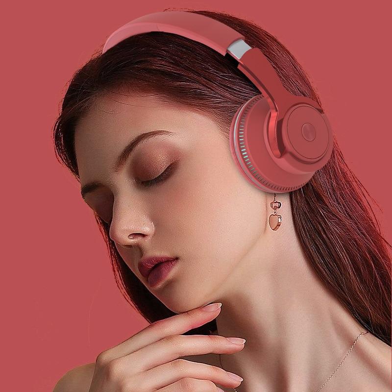 Noise Reduction Headsets Wireless Headphones Bluetooth Earphone with Memory TF Card Headset for iPhone Samsung Xiaomi Headphone | Fugo Best