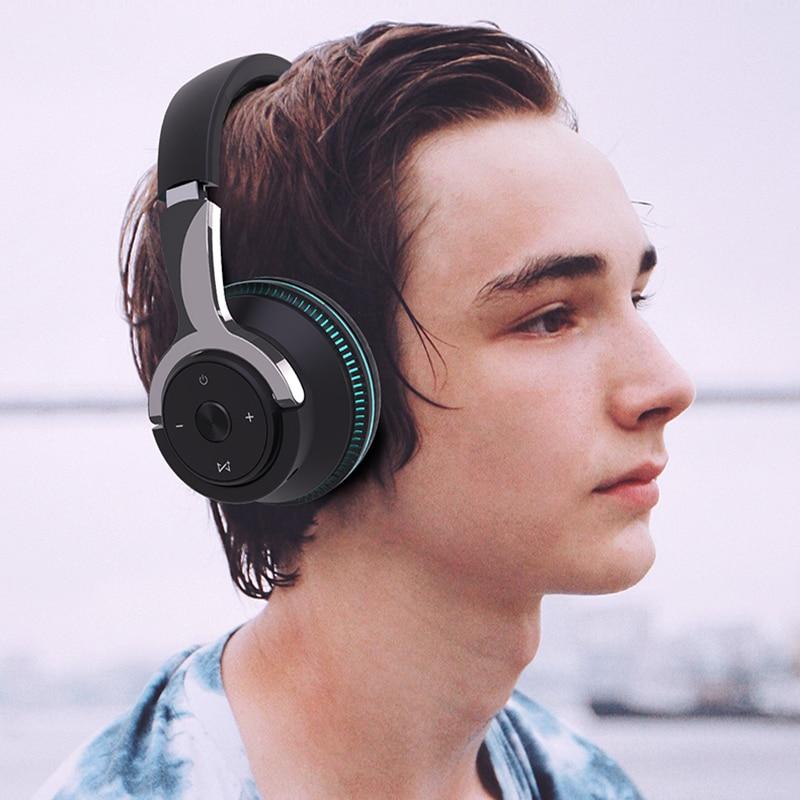 Noise Reduction Headsets Wireless Headphones Bluetooth Earphone with Memory TF Card Headset for iPhone Samsung Xiaomi Headphone | Fugo Best