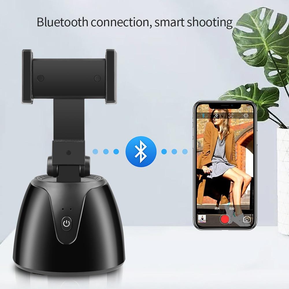 360 Degree Rotating Head Tripod Portable Automatic Face Tracking and Camera Follower for Mobile Phone Live Vlog Video Shooting | Fugo Best