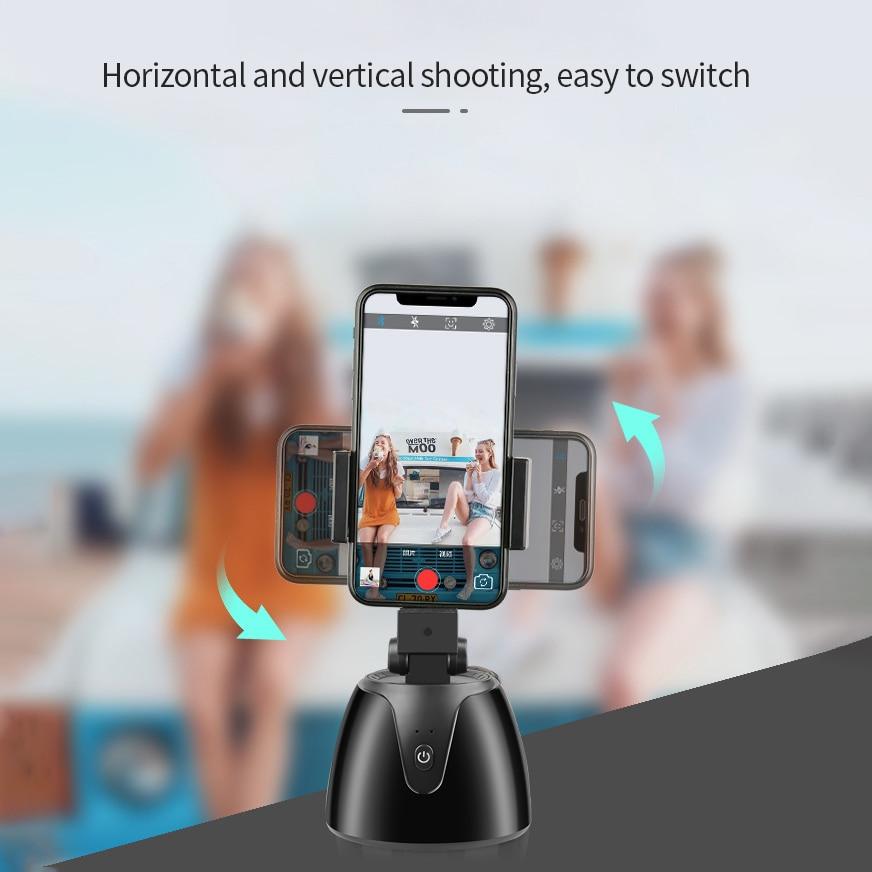 360 Degree Rotating Head Tripod Portable Automatic Face Tracking and Camera Follower for Mobile Phone Live Vlog Video Shooting | Fugo Best