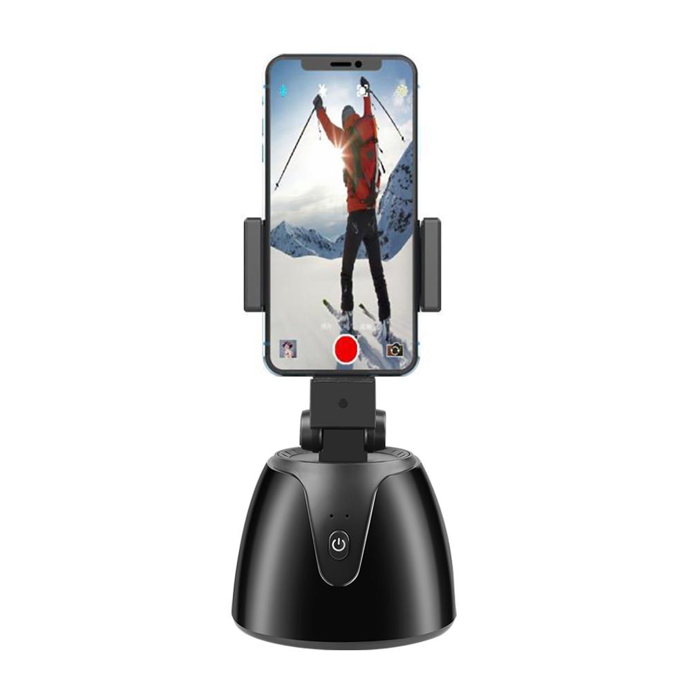 360 Degree Rotating Head Tripod Portable Automatic Face Tracking and Camera Follower for Mobile Phone Live Vlog Video Shooting | Fugo Best