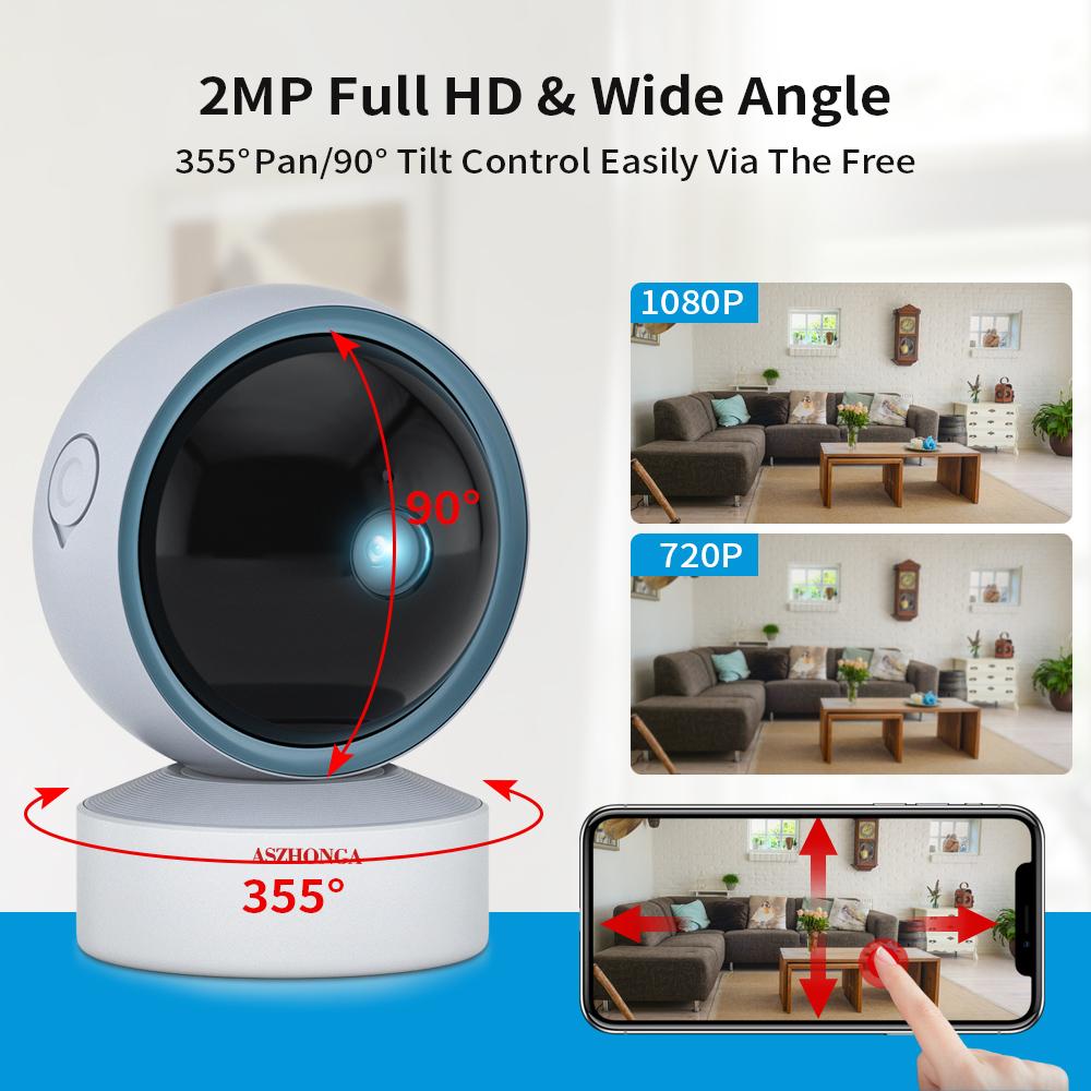 Tuya IP Camera 5MP Wifi Video Surveillance Camera CCTV HD Night VIsion Two Way Audio Auto Tracking Cloud Smart Home Camera | Fugo Best