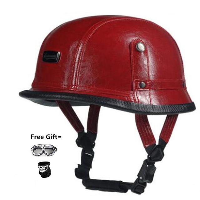 Motorcycle Helmet Unique M/L/XL German Style Half Face German Helmet Vintage Motorcycle Helmet CE | Fugo Best