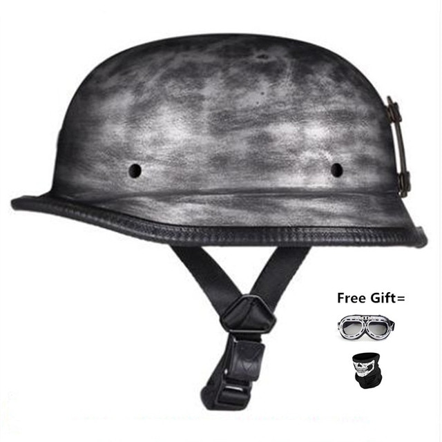 Motorcycle Helmet Unique M/L/XL German Style Half Face German Helmet Vintage Motorcycle Helmet CE | Fugo Best