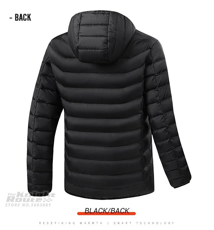 15 Areas Mens Heated Jacket Womens Windbreaker Warm Vest USB Heating Jackets Heated Vests Hiking Hunting Coat Autumn Winter | Fugo Best