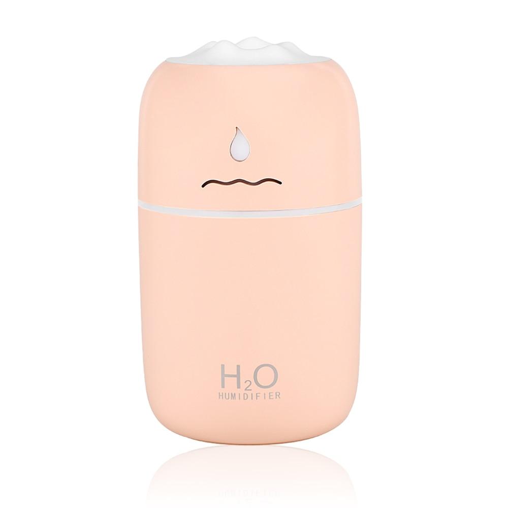 300ml(Max)USB Mini Air Humidifier Car Aroma Essential Oil Diffuser Home USB Fogger Mist Maker LED Night Lamp Accessories | Fugo Best