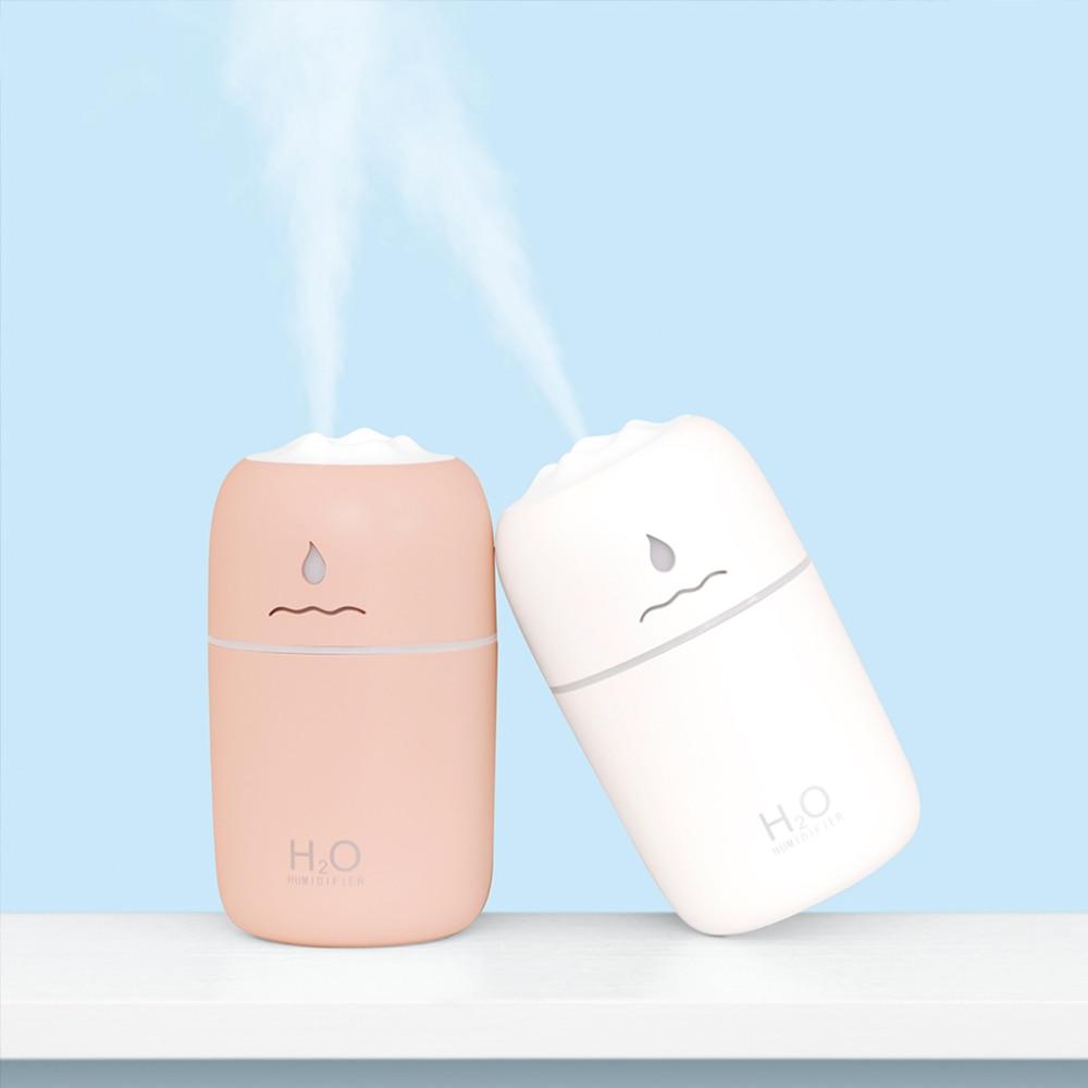 300ml(Max)USB Mini Air Humidifier Car Aroma Essential Oil Diffuser Home USB Fogger Mist Maker LED Night Lamp Accessories | Fugo Best