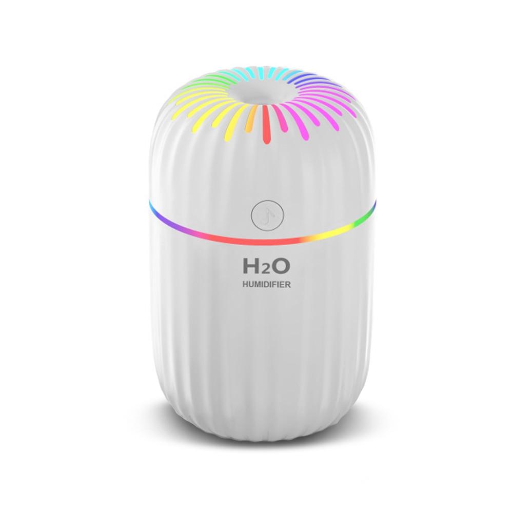 300ml Air Humidifier Car USB Aroma Diffuser Home Bedroom LED Night Light Refillable Low-noise Mist Maker Sprayer | Fugo Best