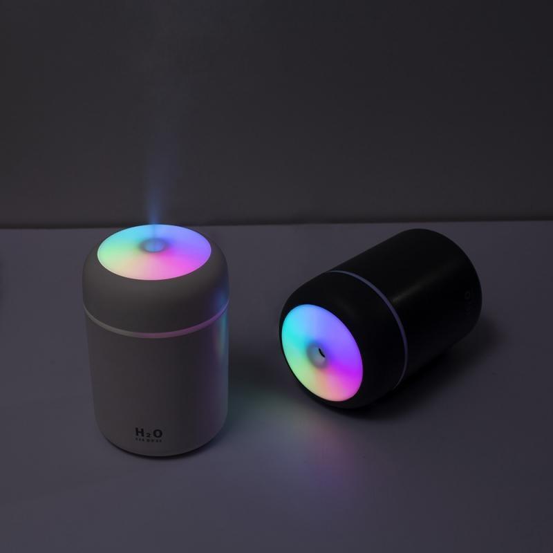 300ml Car Air Humidifier Air Diffuser Freshener Cool USB Cool Mist Sprayer For Kid Children Travel Car With Colorful Night Light | Fugo Best