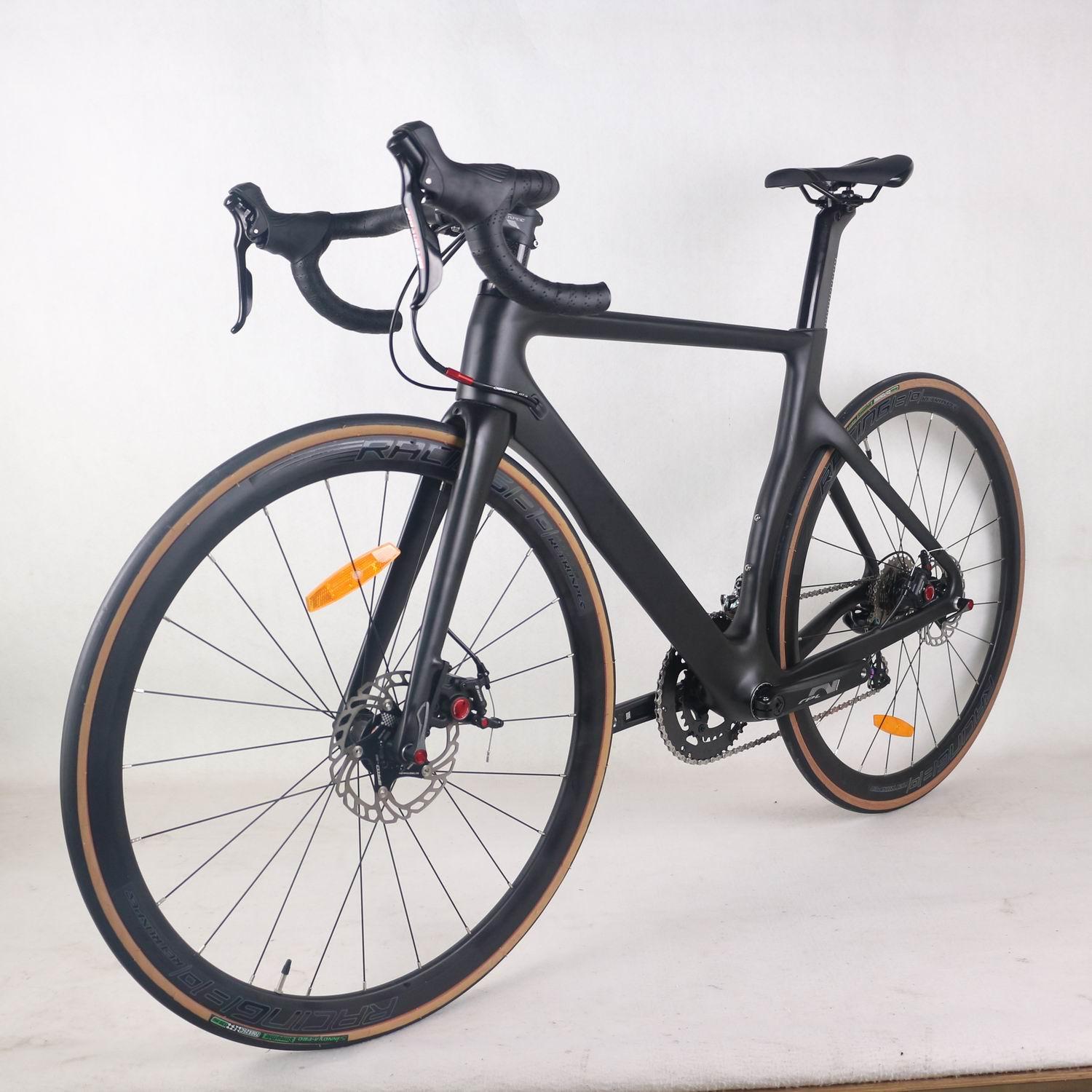 New Aero Design black color Disc Ccarbon Bike carbon bicycle Carbon Cycling | Fugo Best