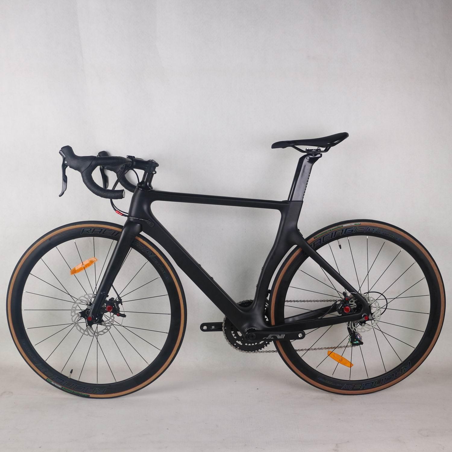 New Aero Design black color Disc Ccarbon Bike carbon bicycle Carbon Cycling | Fugo Best