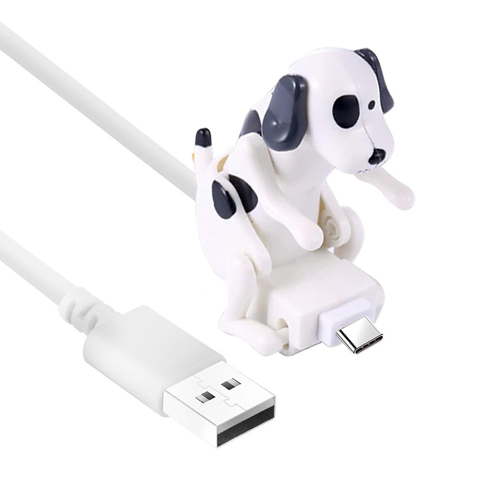 Funny Prank Humping Dog Fast Charger Cable Laadkabel Leuke Snelle Opladen Data Cable For iPhone Android Smartphone Charger Line | Fugo Best