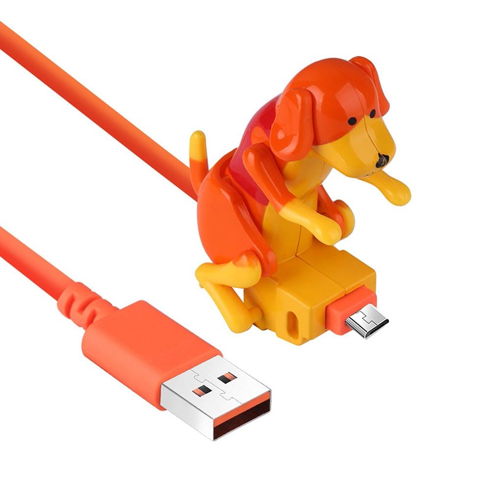 Funny Prank Humping Dog Fast Charger Cable Laadkabel Leuke Snelle Opladen Data Cable For iPhone Android Smartphone Charger Line | Fugo Best