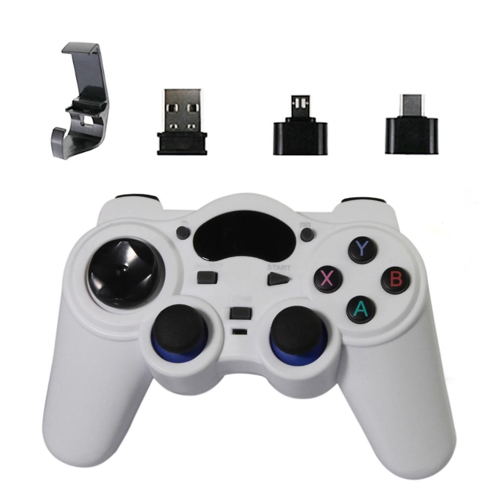 2.4G USB Wireless Game Controller Gamepad For Android Phone Joystick Joypad with OTG Converter Adapter For PS3 Tablet PC TV Box | Fugo Best