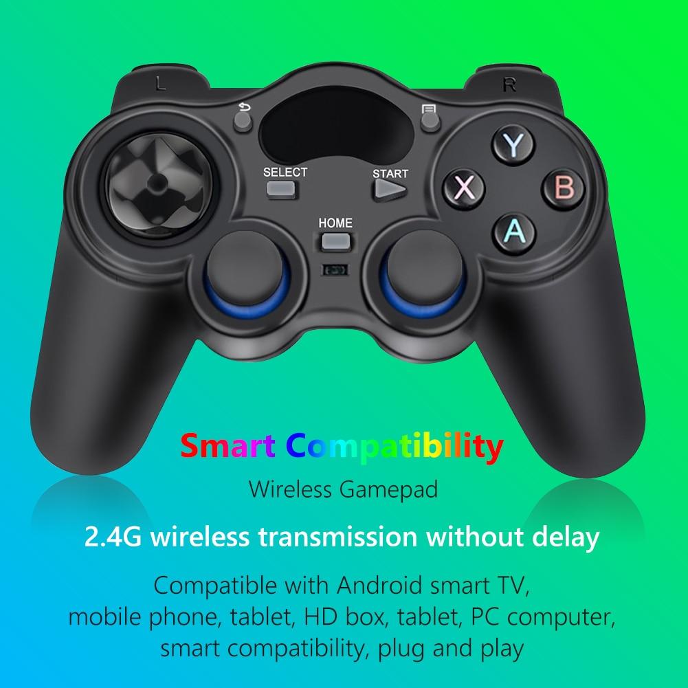 2.4G USB Wireless Game Controller Gamepad For Android Phone Joystick Joypad with OTG Converter Adapter For PS3 Tablet PC TV Box | Fugo Best