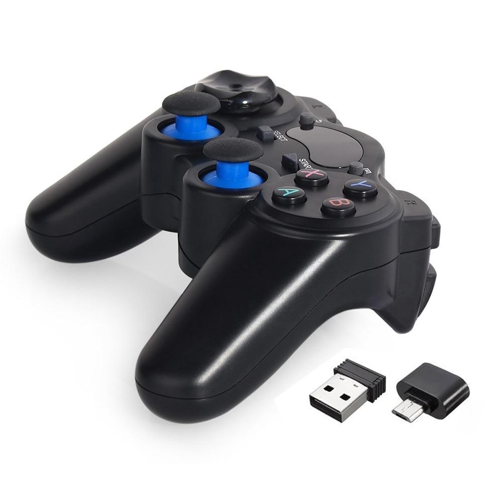 2.4G USB Wireless Game Controller Gamepad For Android Phone Joystick Joypad with OTG Converter Adapter For PS3 Tablet PC TV Box | Fugo Best