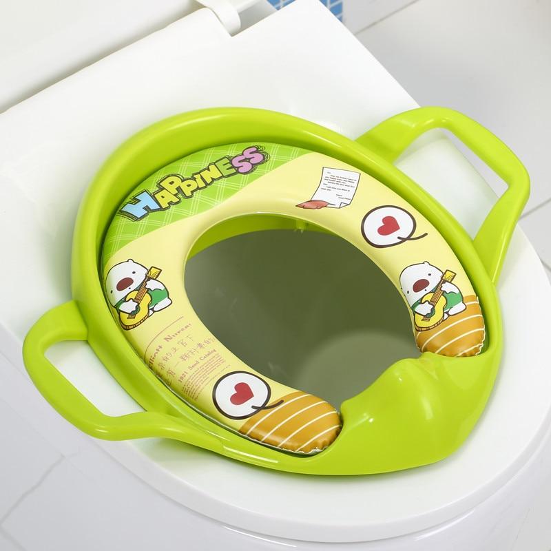 Baby Child Toddler Kids Portable Safety Seats Soft Toilet Training Trainer Potty Seat Handles Urinal Cushion Pot Chair Pad Mat | Fugo Best