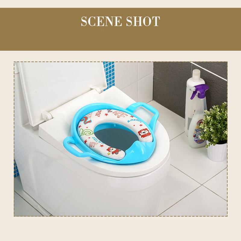 Baby Child Toddler Kids Portable Safety Seats Soft Toilet Training Trainer Potty Seat Handles Urinal Cushion Pot Chair Pad Mat | Fugo Best