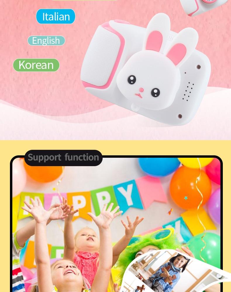 Kids Camera Children Camera For Kids Toys HD Screen Kid Camera 1080P Video Children Creative Educational Toy Birthday Gifts | Fugo Best