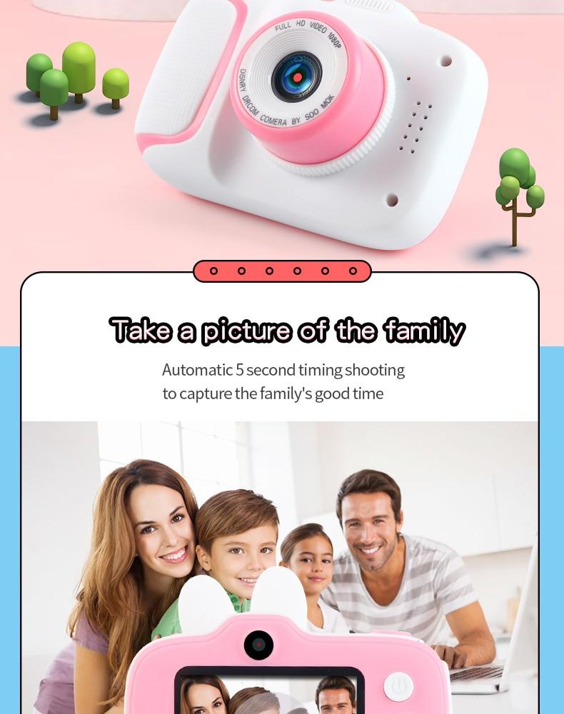 Kids Camera Children Camera For Kids Toys HD Screen Kid Camera 1080P Video Children Creative Educational Toy Birthday Gifts | Fugo Best