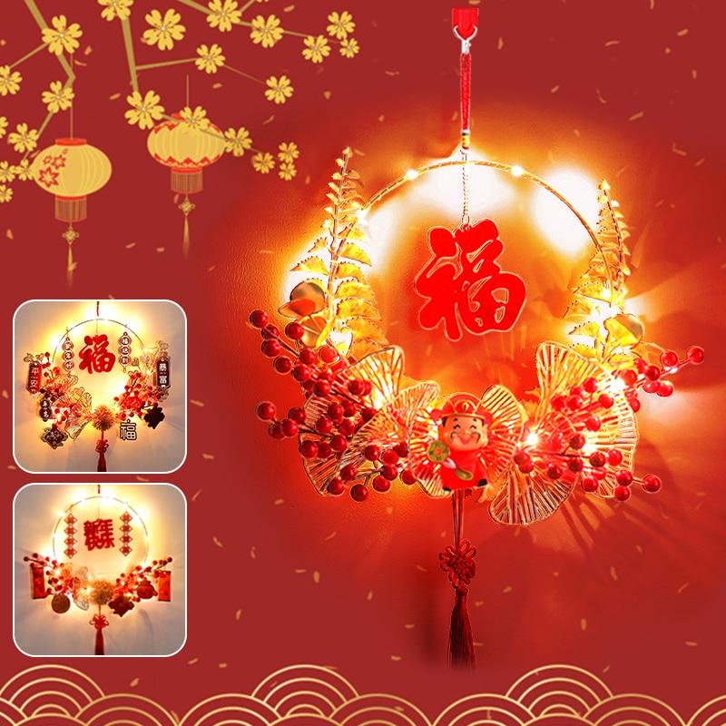 2023 Chinese New Year Decoration Pendants Rabbit New Years Blessing Spring Festival Traditional Good Luck Door Wall Decorations | Fugo Best