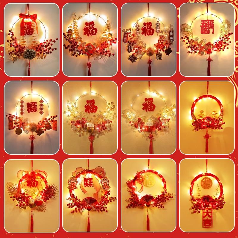 2023 Chinese New Year Decoration Pendants Rabbit New Years Blessing Spring Festival Traditional Good Luck Door Wall Decorations | Fugo Best