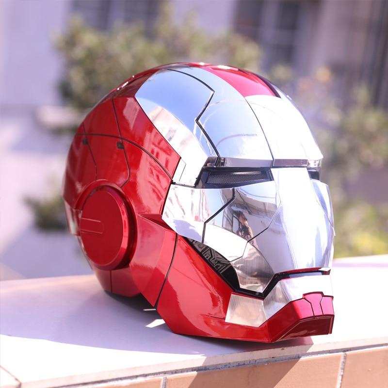 Mk5 Iron Man Helmet Voice Control Eyes With Light Model For Adult Electric Wearable Toys Handsome Christmas Gift | Fugo Best