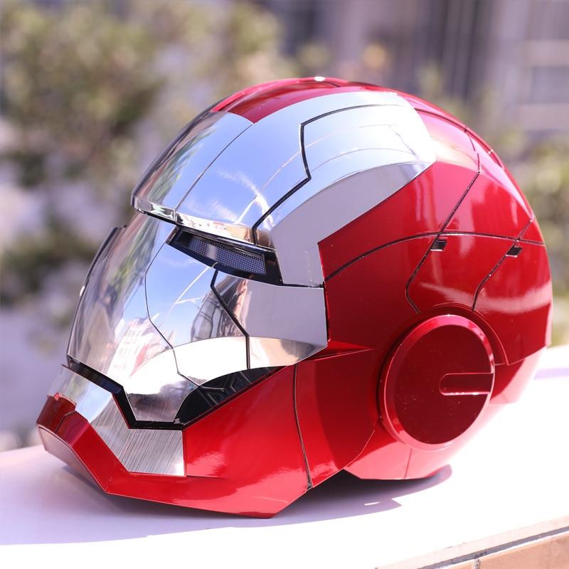 Mk5 Iron Man Helmet Voice Control Eyes With Light Model For Adult Electric Wearable Toys Handsome Christmas Gift | Fugo Best