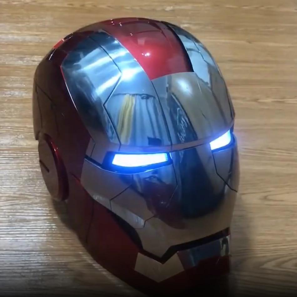 Mk5 Iron Man Helmet Voice Control Eyes With Light Model For Adult Electric Wearable Toys Handsome Christmas Gift | Fugo Best