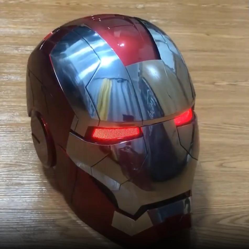 Mk5 Iron Man Helmet Voice Control Eyes With Light Model For Adult Electric Wearable Toys Handsome Christmas Gift | Fugo Best