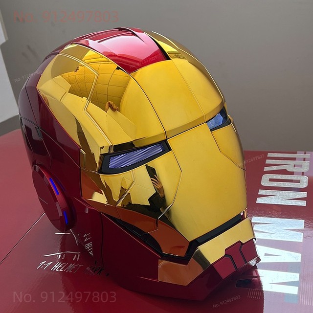 Mk5 Iron Man Helmet Voice Control Eyes With Light Model For Adult Electric Wearable Toys Handsome Christmas Gift | Fugo Best