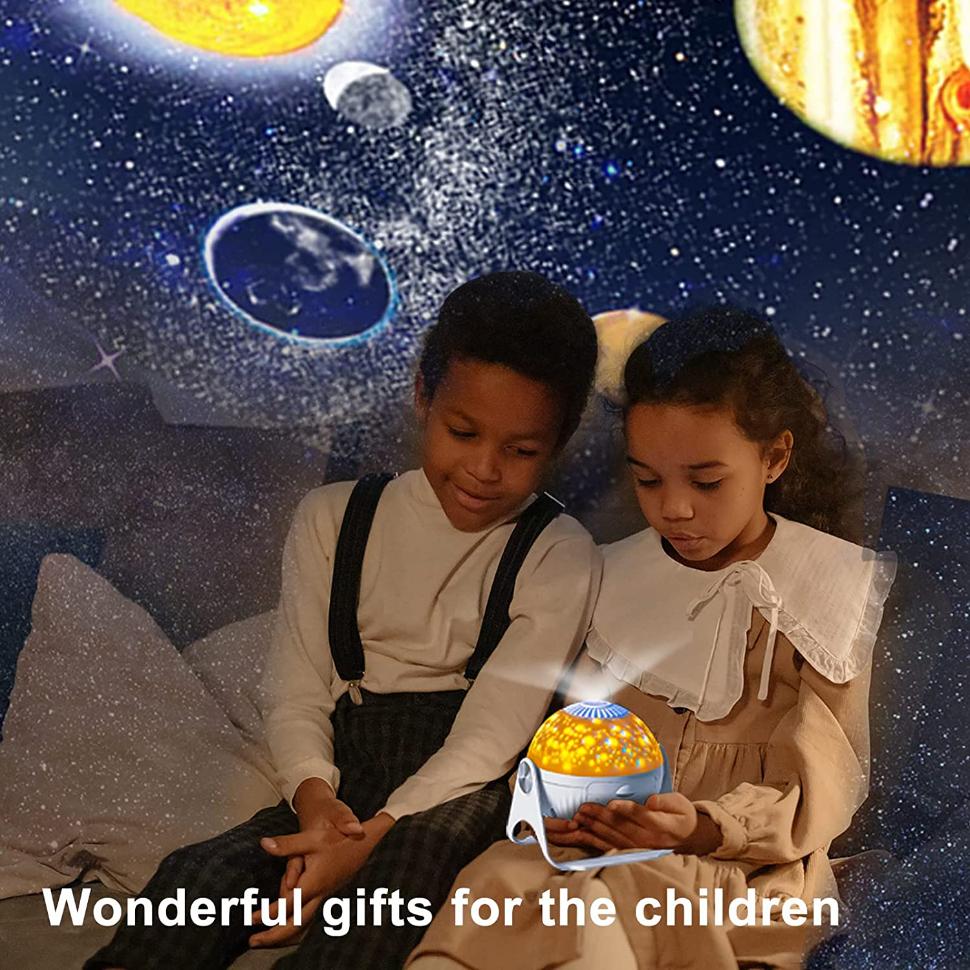 Galaxy Projector-Star projector-360 Degree Auto Rotation-Timed Starry Planetarium Projector -Night Light-Unique Gift for Kids | Fugo Best