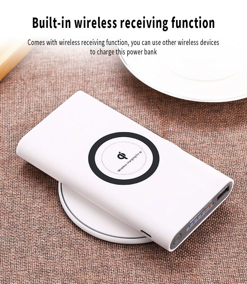 30000mAh Wireless Power Bank Fast Charging Powerbank Portable Charger External Battery for iPhone Xiaomi | Fugo Best