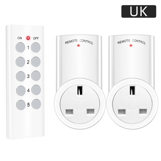 2023 Smart Socket RF 433mhz Wireless Remote Control Outlet Adaptor Wall Electrical Switch Home Lamp For Smart Home EU UK US FR Plug | Fugo Best