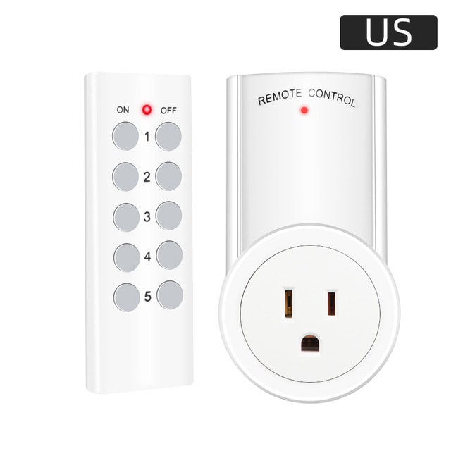 2023 Smart Socket RF 433mhz Wireless Remote Control Outlet Adaptor Wall Electrical Switch Home Lamp For Smart Home EU UK US FR Plug | Fugo Best