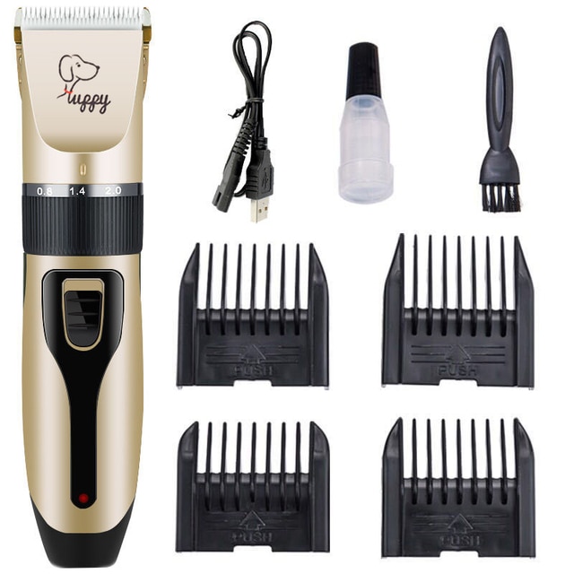 Dog Clipper Dog Hair Clippers Grooming Haircut Trimmer Shaver Set Pets Cordless Rechargeable Professional | Fugo Best