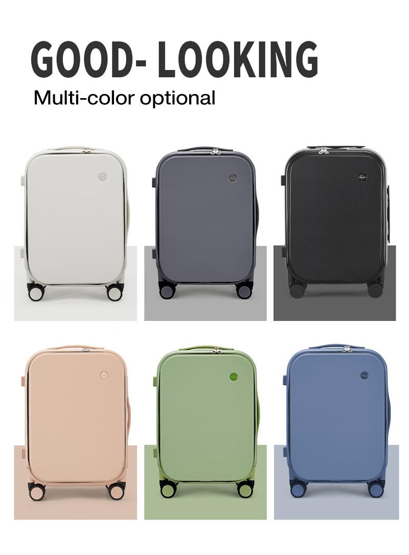 Mixi Patent Design Aluminum Frame Suitcase Carry On Rolling Luggage Beautiful Boarding Cabin 18 20 24 Inch M9260 | Fugo Best