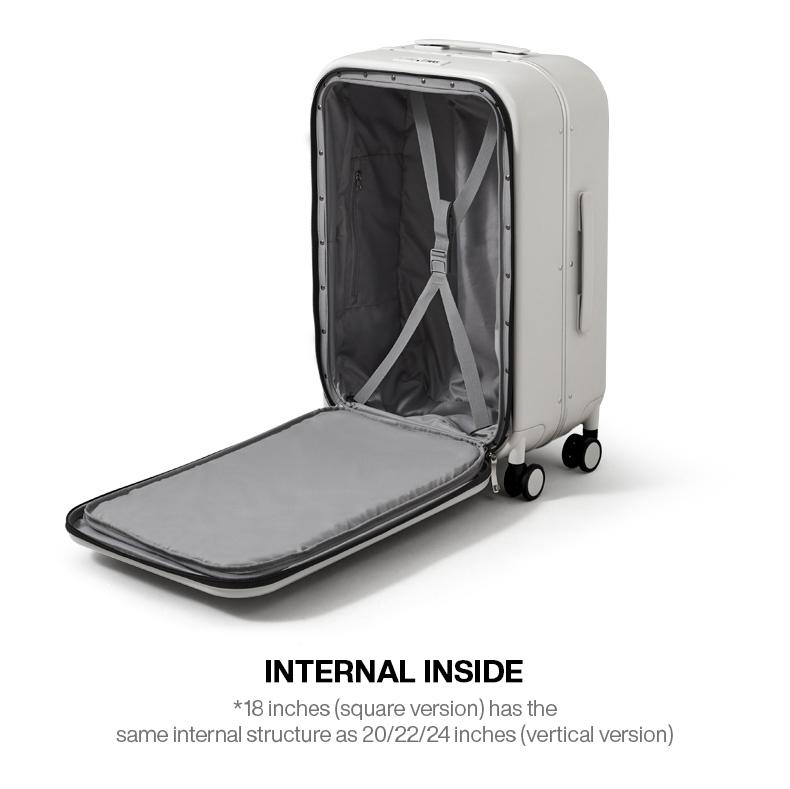 Mixi Patent Design Aluminum Frame Suitcase Carry On Rolling Luggage Beautiful Boarding Cabin 18 20 24 Inch M9260 | Fugo Best