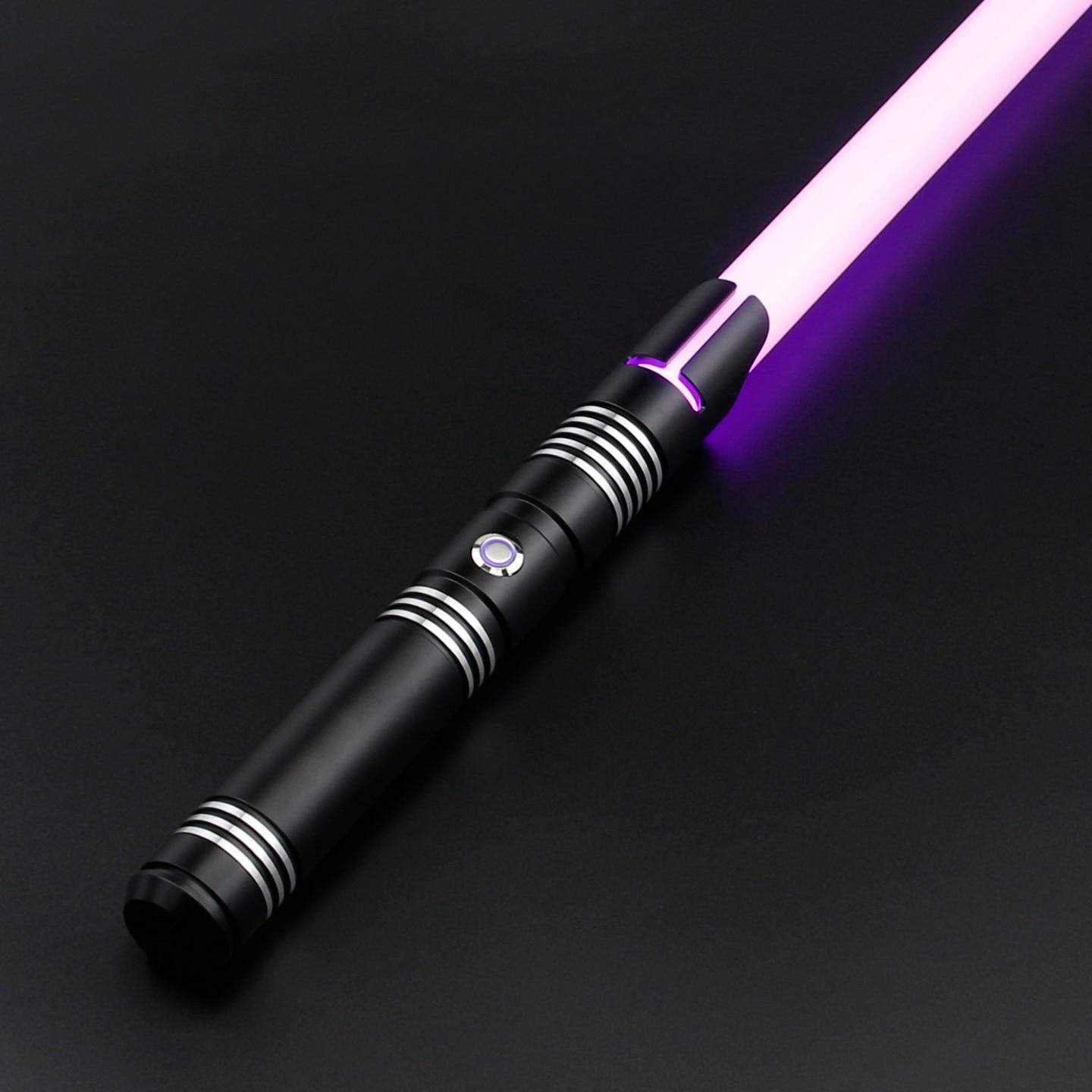 TXQSABER Lightsaber Neo Pixel Heavy Dueling RGB Laser Sword Metal Hilt Smooth Swing Blaster Cosplay Jedi Luminous Kids Toys | Fugo Best