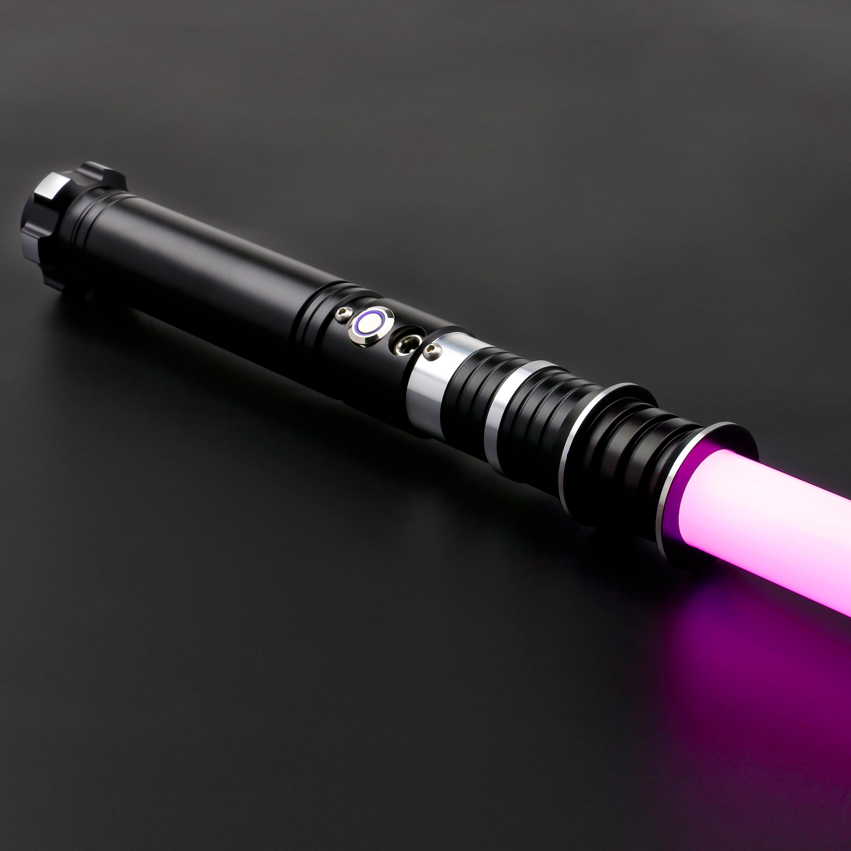 TXQSABER Lightsaber Neo Pixel Heavy Dueling RGB Laser Sword Metal Hilt Smooth Swing Blaster Cosplay Jedi Luminous Kids Toys | Fugo Best