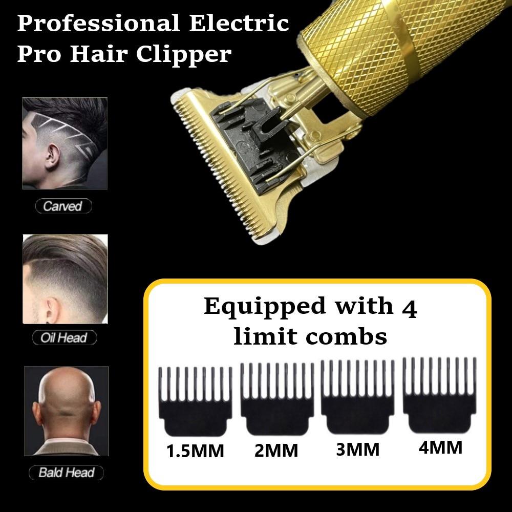 Clipper Electric Hair Trimmer for men Electric shaver professional Mens Hair cutting machine Wireless barber trimmer | Fugo Best