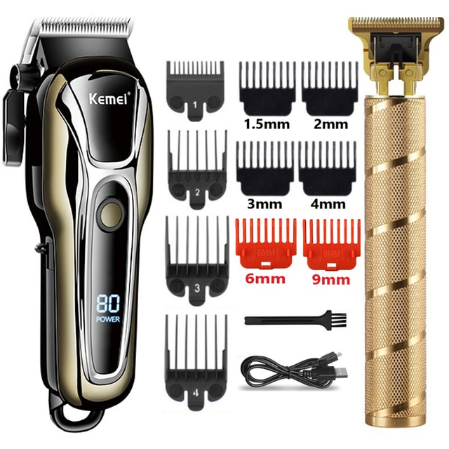 Clipper Electric Hair Trimmer for men Electric shaver professional Mens Hair cutting machine Wireless barber trimmer | Fugo Best